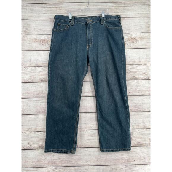 Carhartt Relaxed Fit Holder Jeans Men's Size 40x30 Blue Medium Wash Denim - Picture 1 of 7